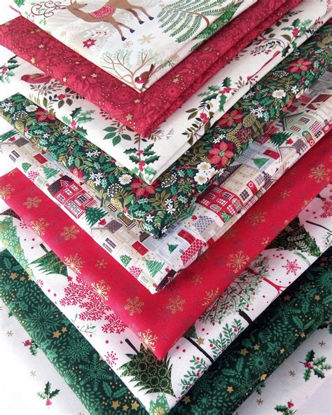 Silent Night Traditional Christmas Fabric Andover Makower 